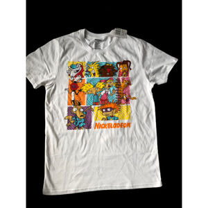 90s Nickelodeon Shirt, Unisex, MULTIPLE SIZES, White